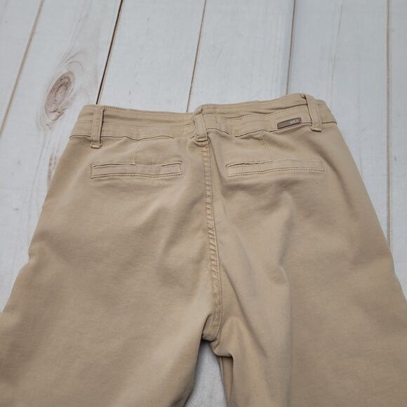 BKE Carmie mid rise boot bootcut stretch pants tan trousers - Picture 8 of 8